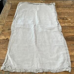 Simple & Opulence 100% Linen Taupe Pillowcases 35" x 19"